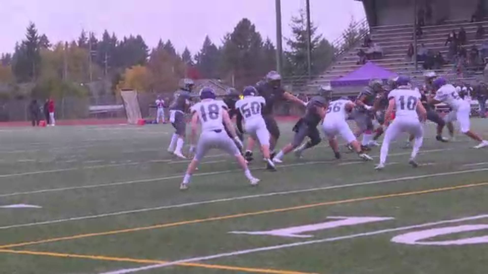 Highlights of Union's 56-7 win over Heritage. Highlights are part of KGW's Friday Night Flights with Orlando Sanchez.