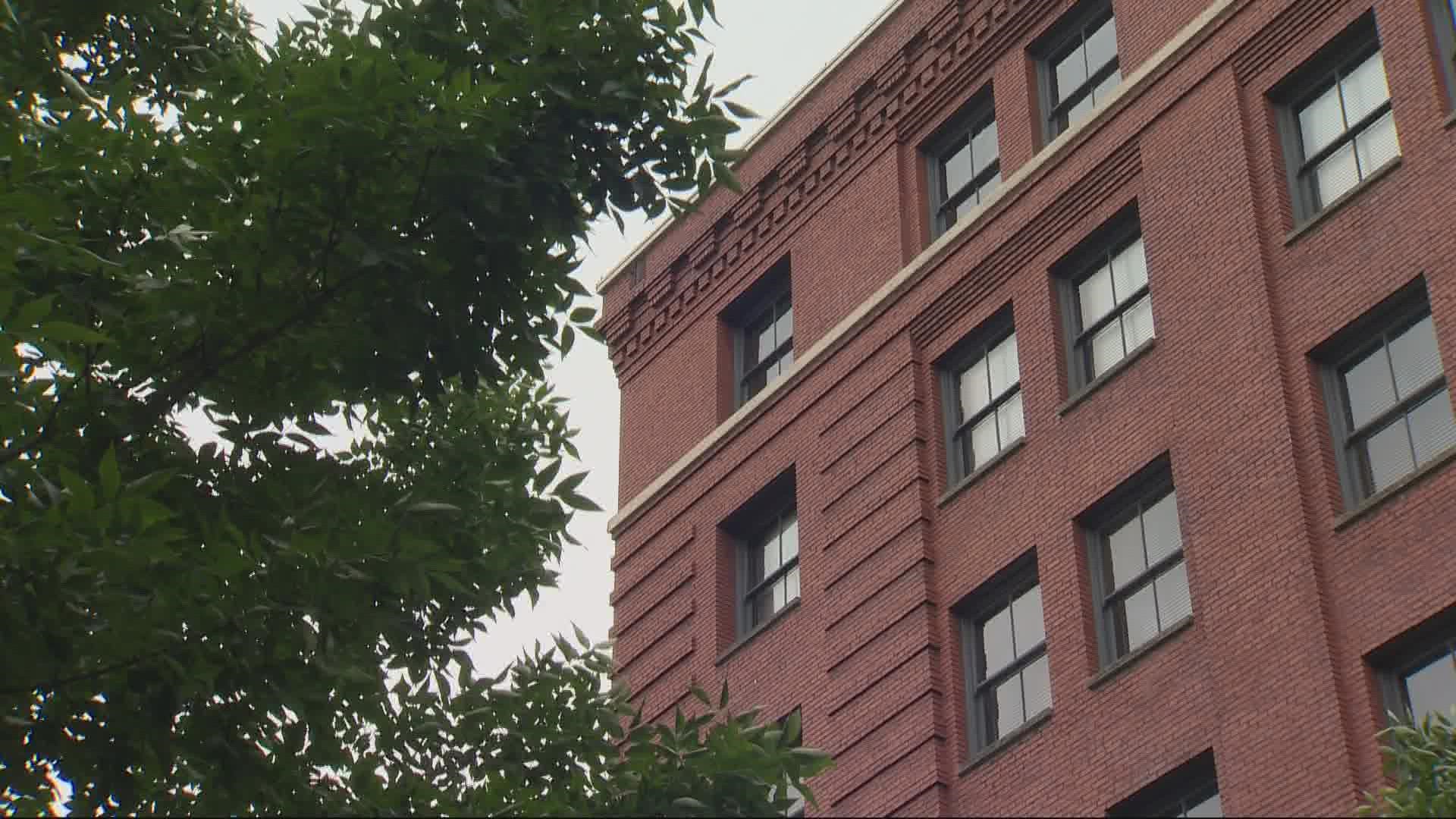 Office buildings in downtown Portland are going on the market at an alarming rate, and safety concerns are partly to blame. KGW's Blair Best explains.