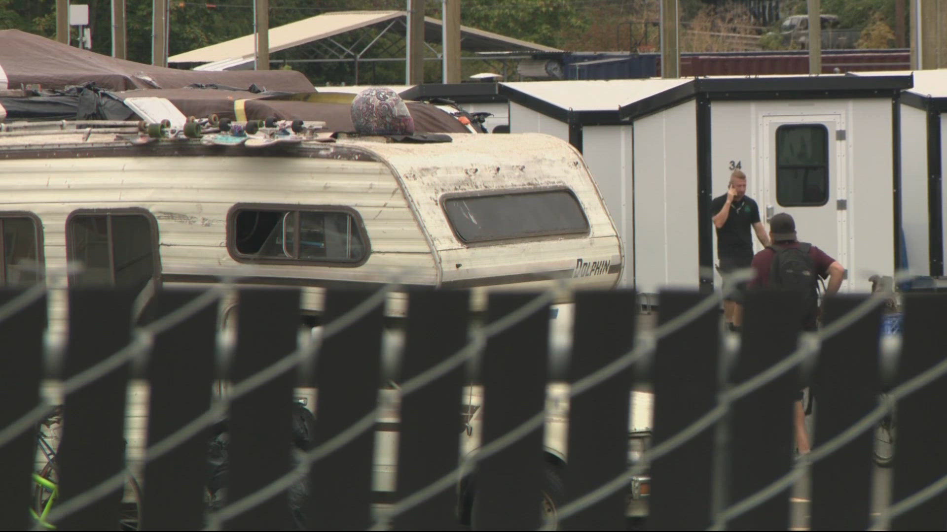 Portland winds down its last sanctioned spot for homeless people living ...