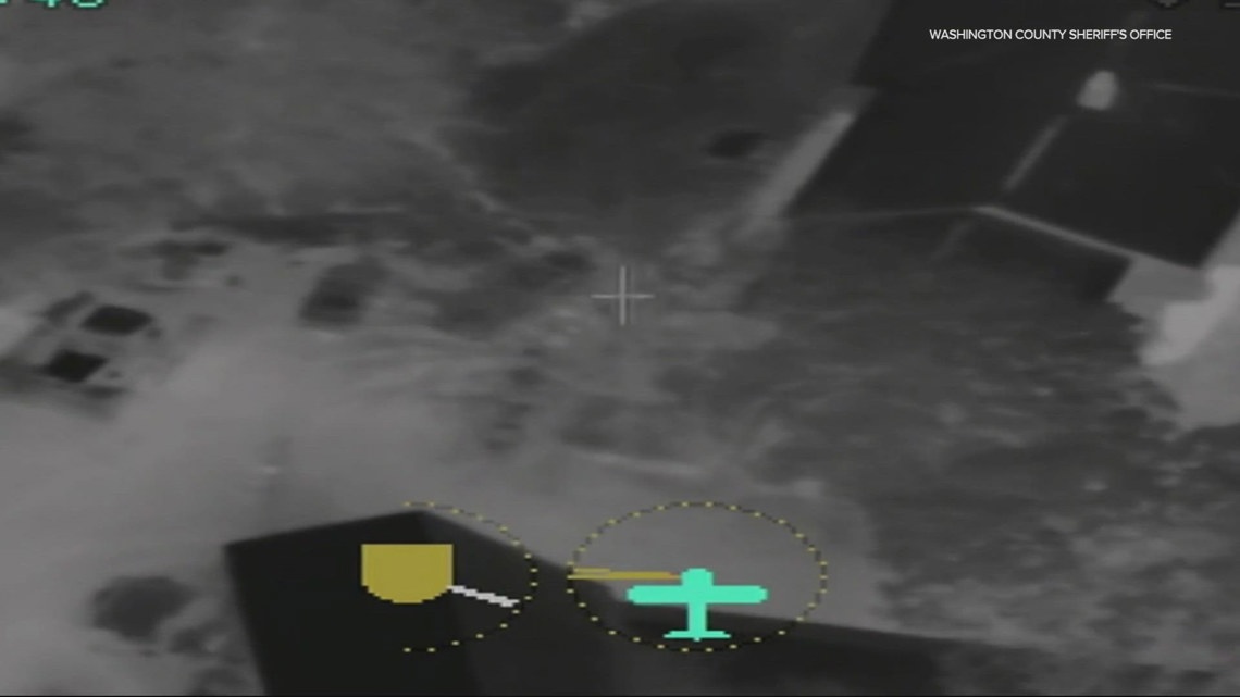 Washington County Air 5 locates fleeing driver, helps deputies make arrest