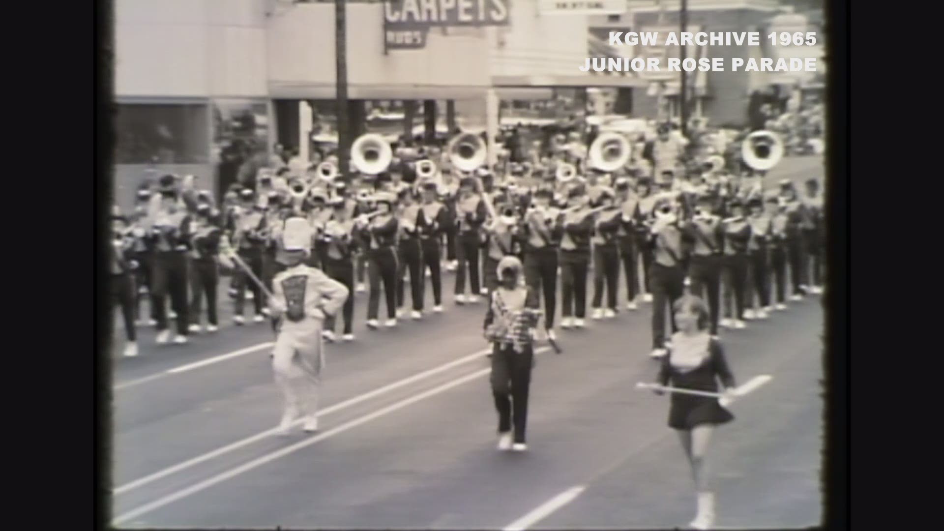 From the KGW video archives: The Junior Rose Parade at the 1965 Rose Festival.