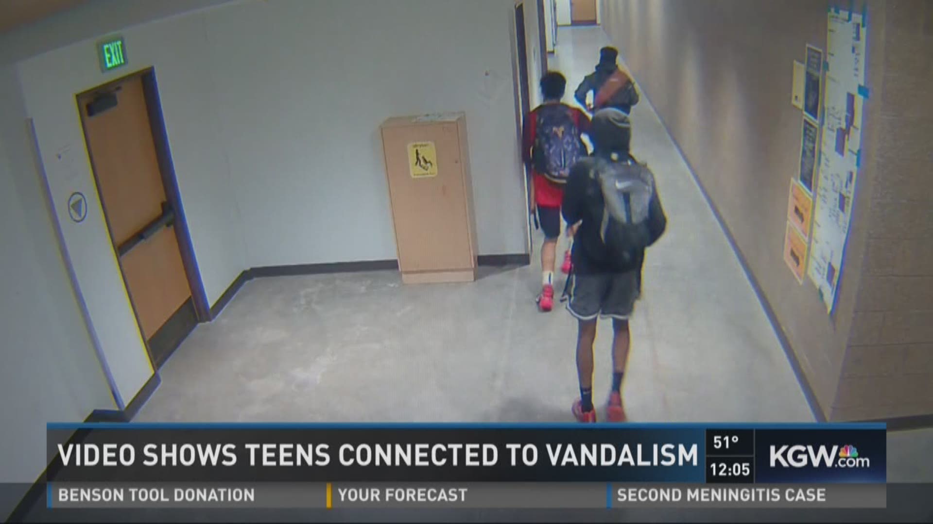 Video shows teens connected to Roosevelt vandalism