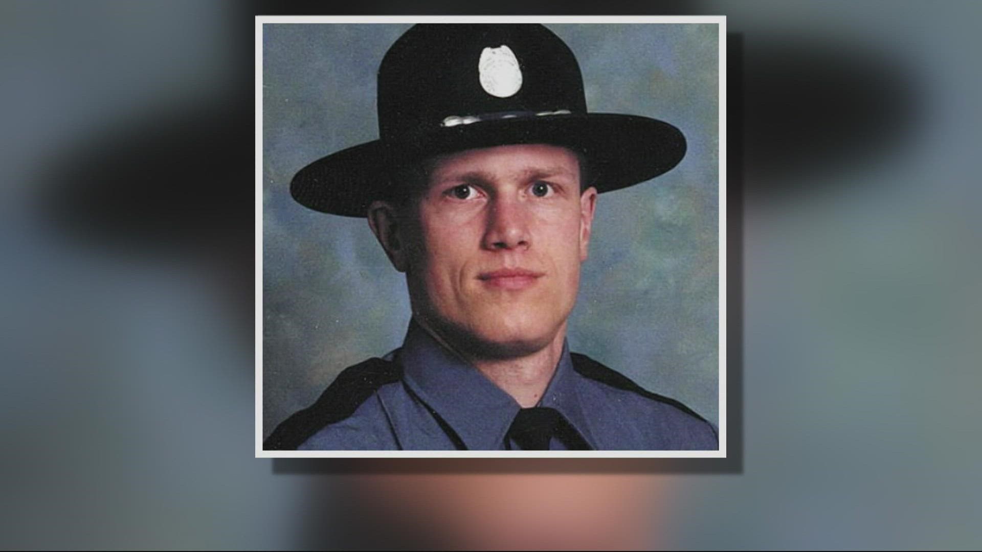 Sgt. John Burright passed away in May 2021 after being hit by a car nearly 20 years ago. A funeral service was held in honor of the husband and father of three.