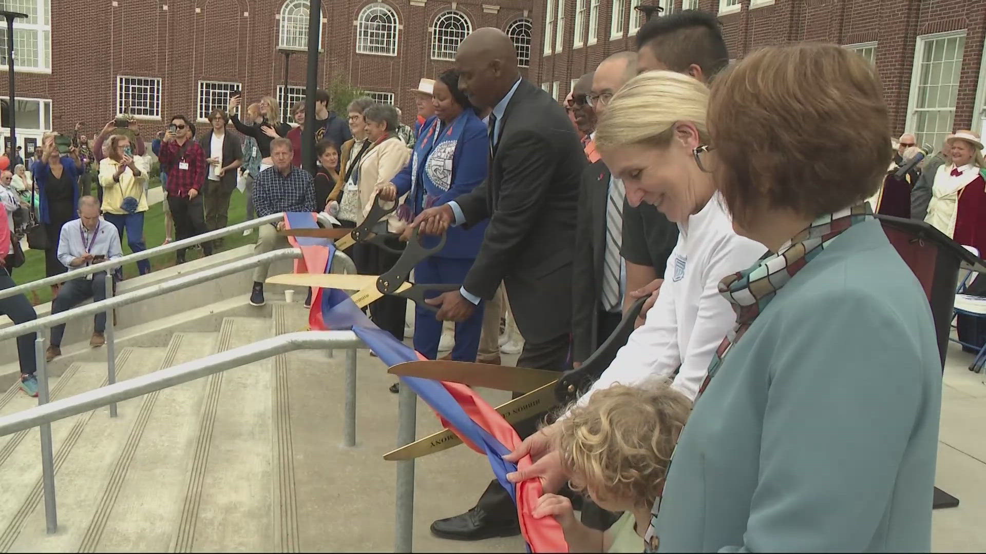 Benson Polytechnic High School in Northeast Portland officially celebrated its new state-of-the-art facility, while also recognizing its rich history.