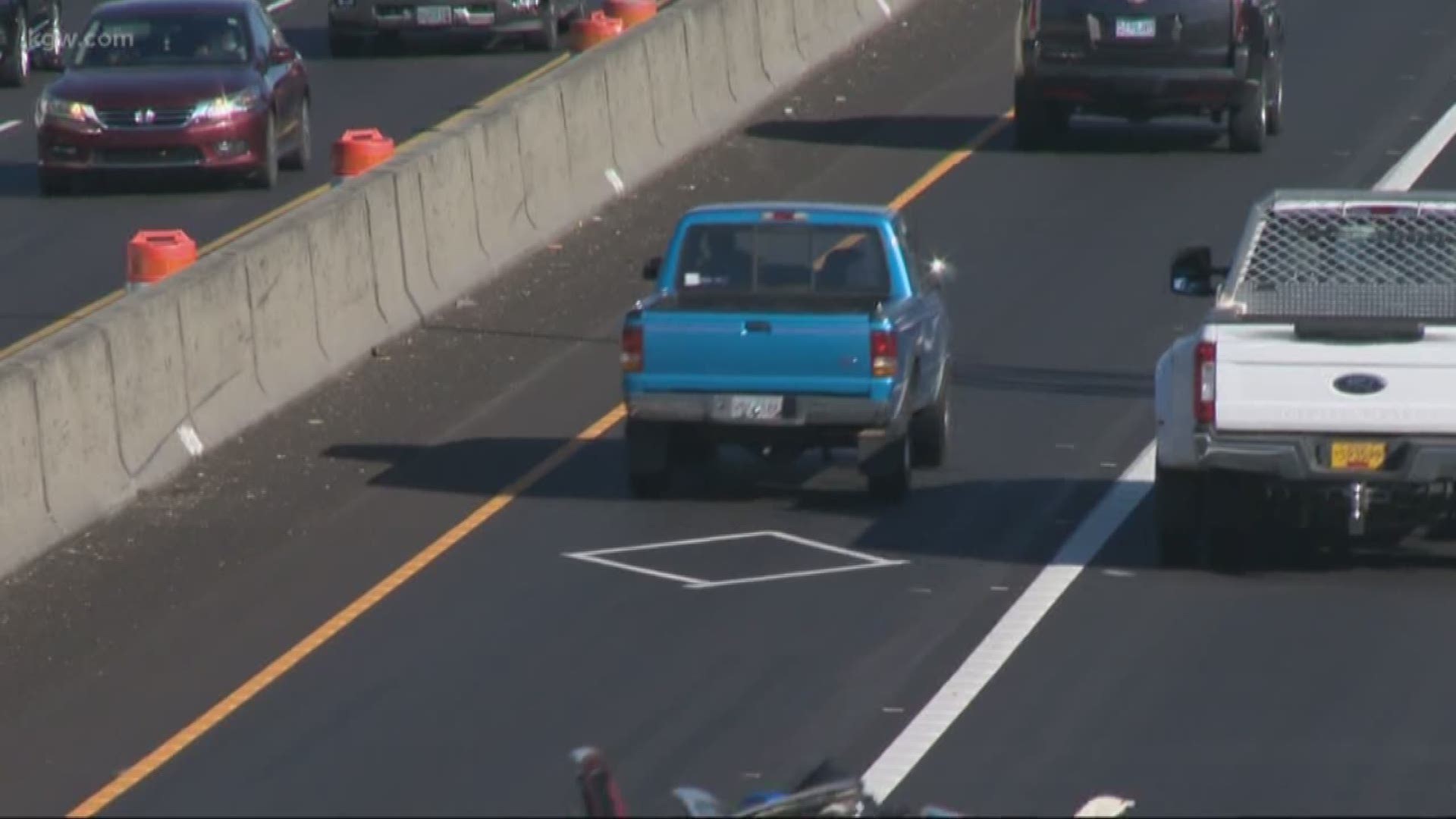 The HOV lane along I-5 in North Portland is now 20 years old. ODOT thinks the lane is working beautifully. Contrarians say confused and or cheating drivers negate its effectiveness. One said it should be blocked off from the other lanes in order to work.