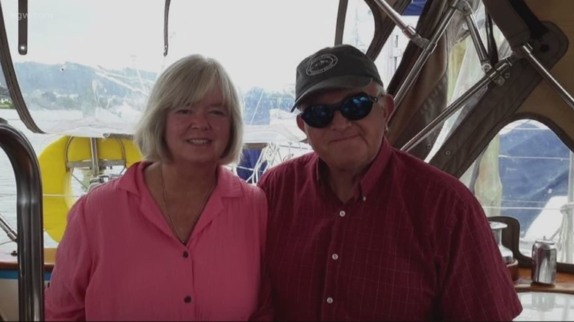 Coast Guard rescues couple from sailboat
