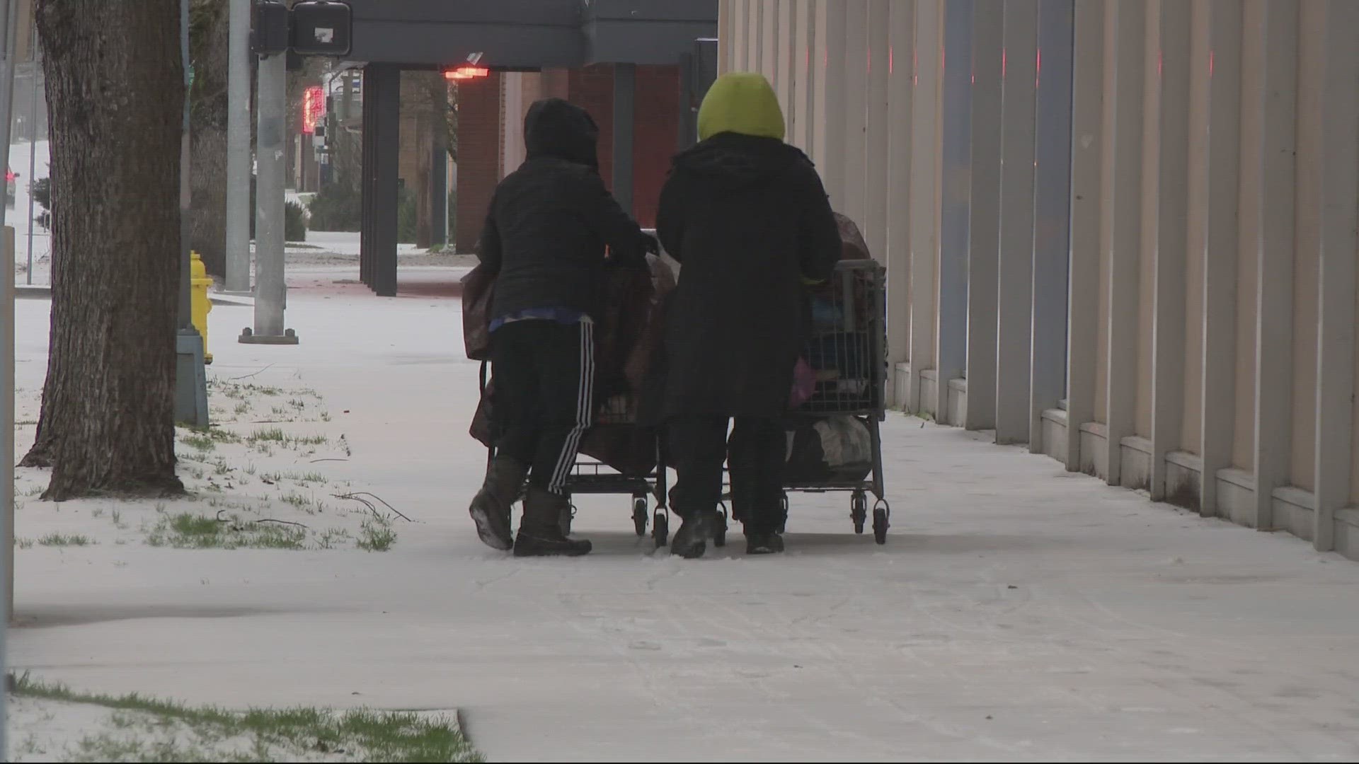 Some homeless Salem residents worried there may not be enough shelter available to avoid the sub-freezing temperatures.