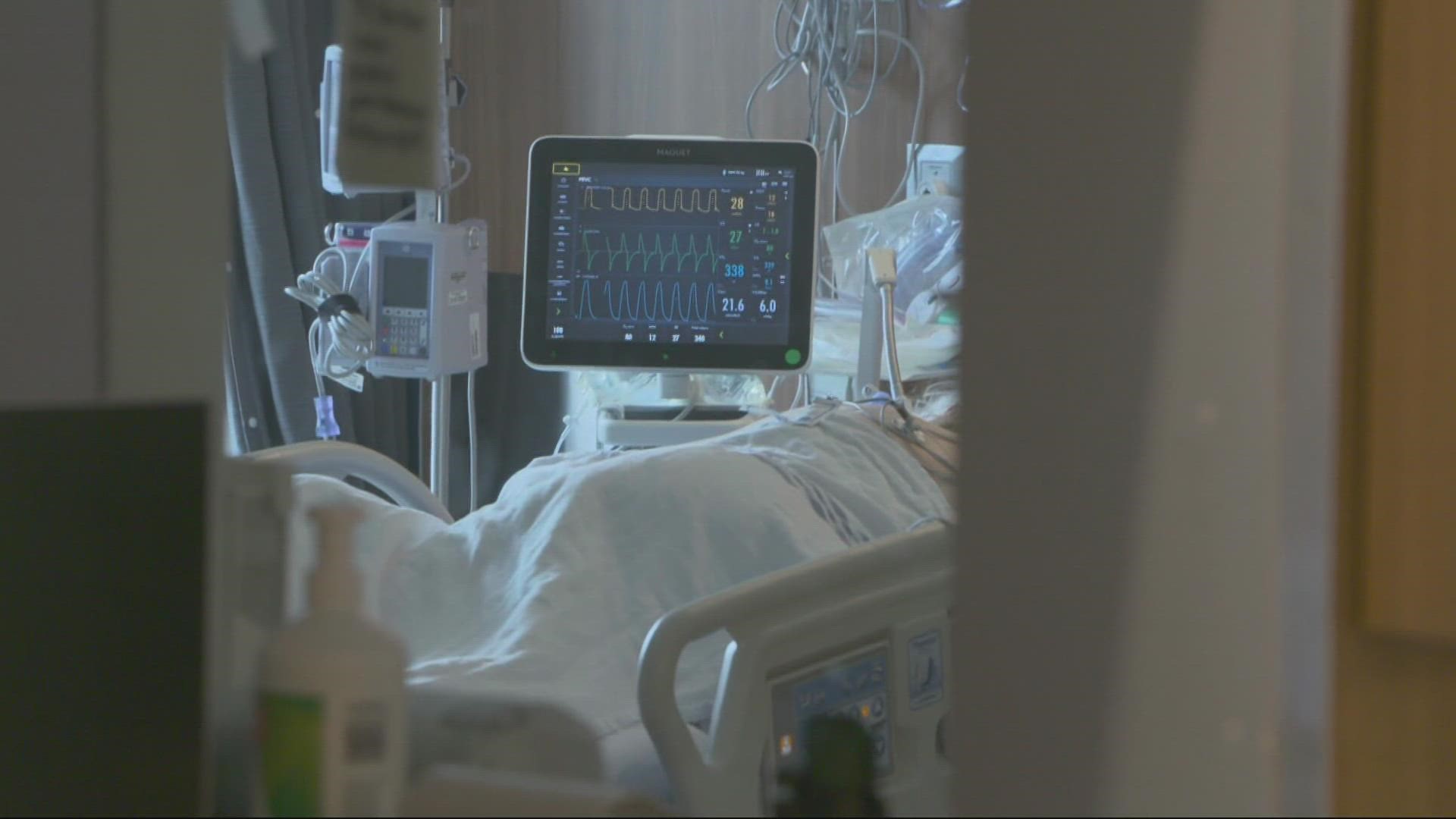 The number of open beds in Oregon hospitals continues to shrink due to COVID patients. As Pat Dooris explains, some people are not getting surgeries they need.