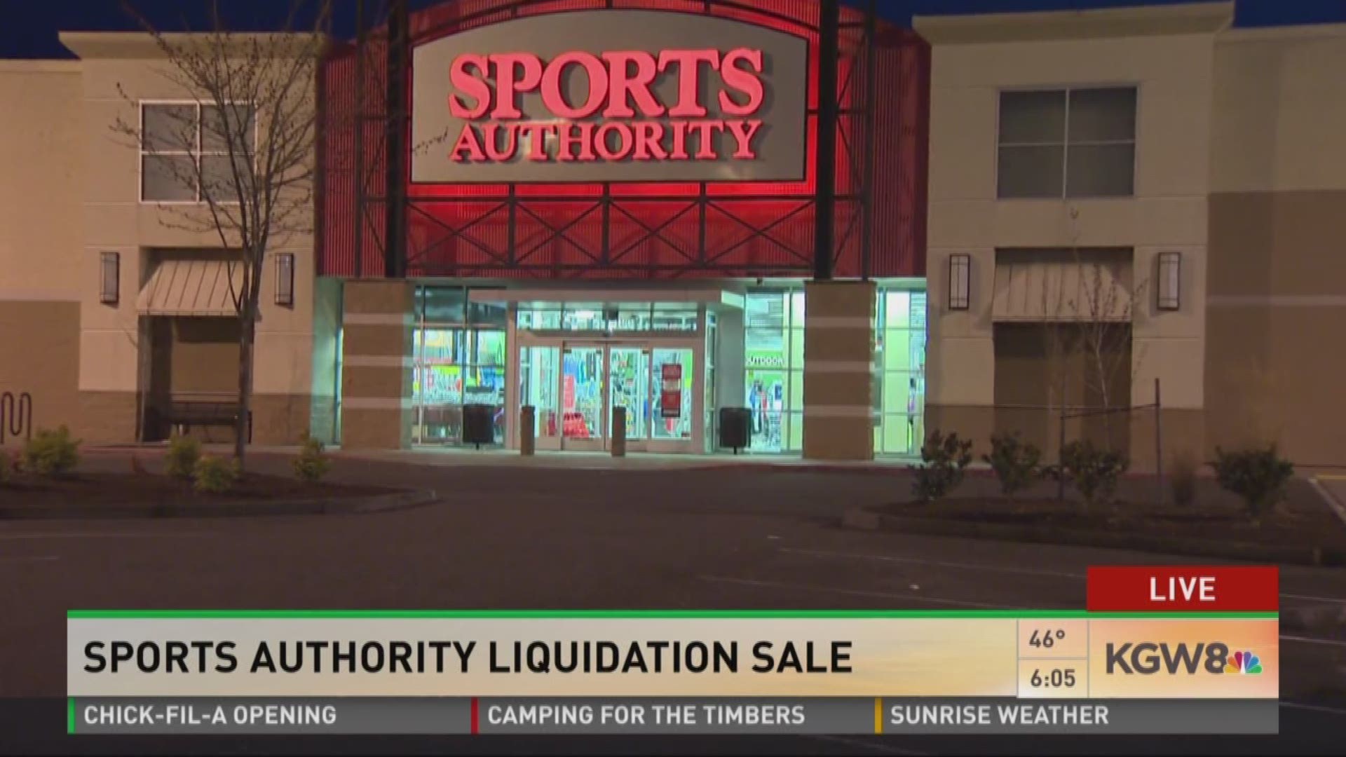 Sports Authority liquidation sale
