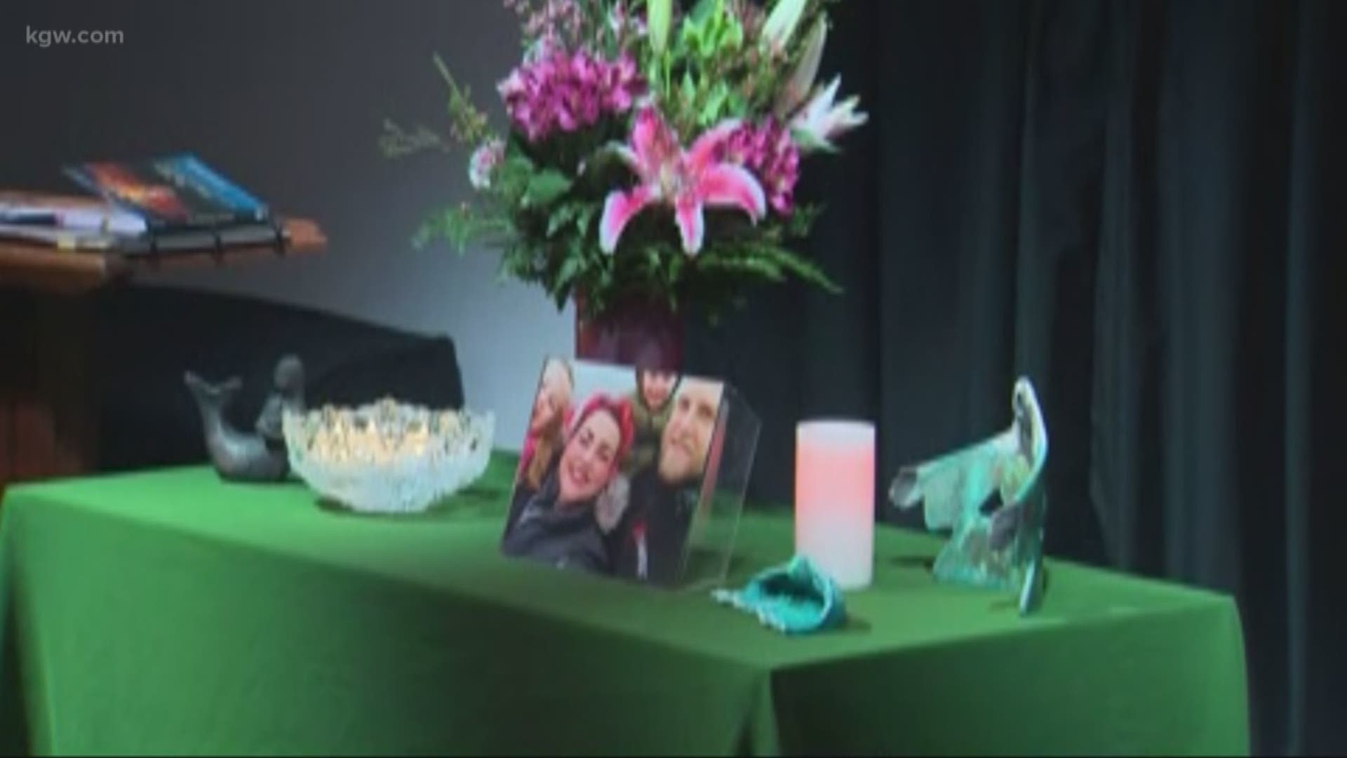 A community in mourning. A look inside the vigil for a family swept out to sea last weekend on the Oregon Coast.