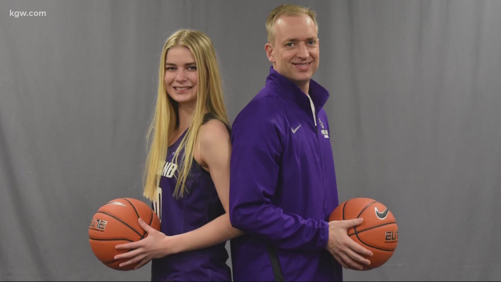 Southridge High School basketball player McKelle Meek committed to play at the University of Portland, where her dad is the head coach.