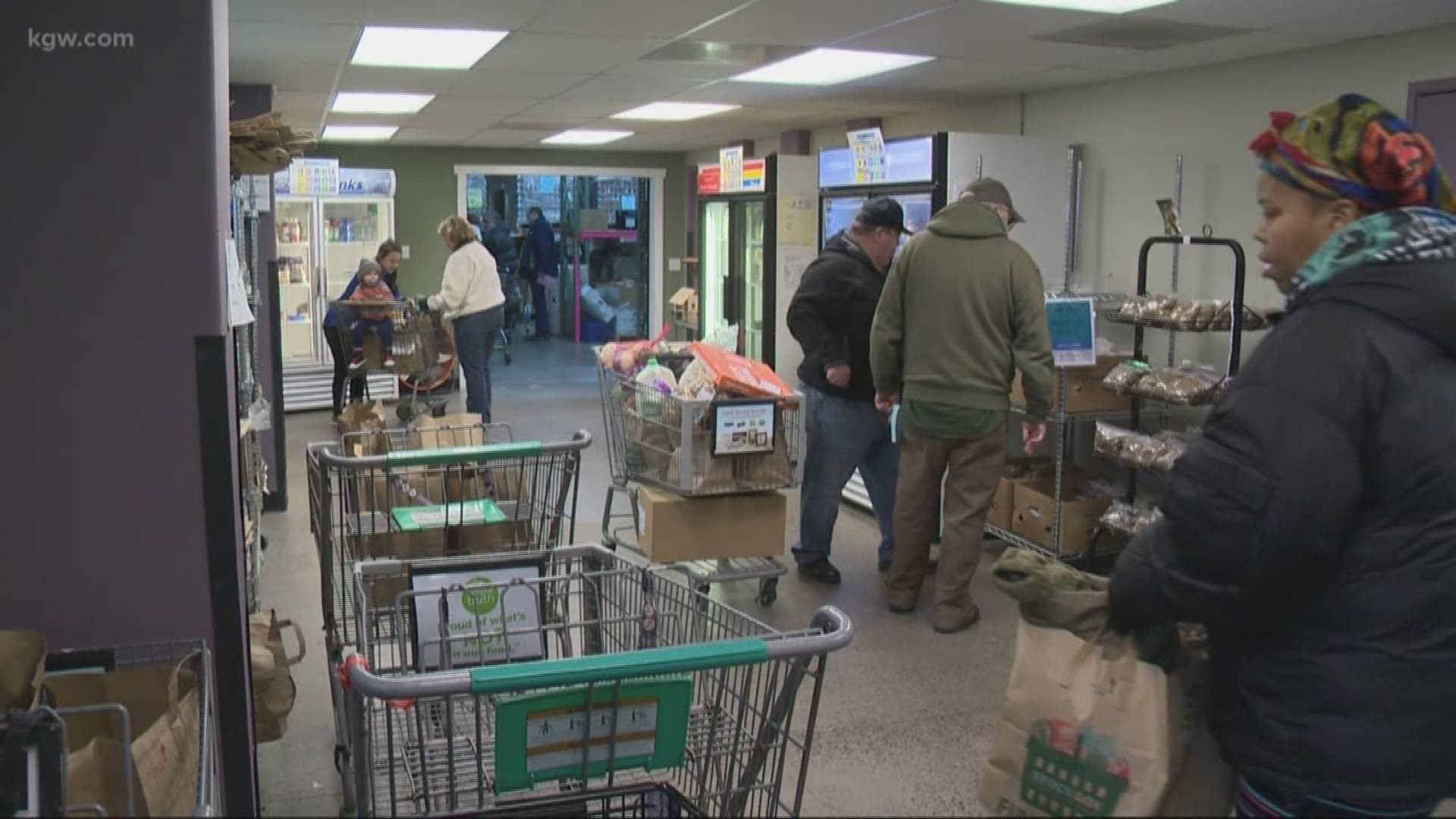 A look at the shutdown’s impact on food banks and other aid programs.