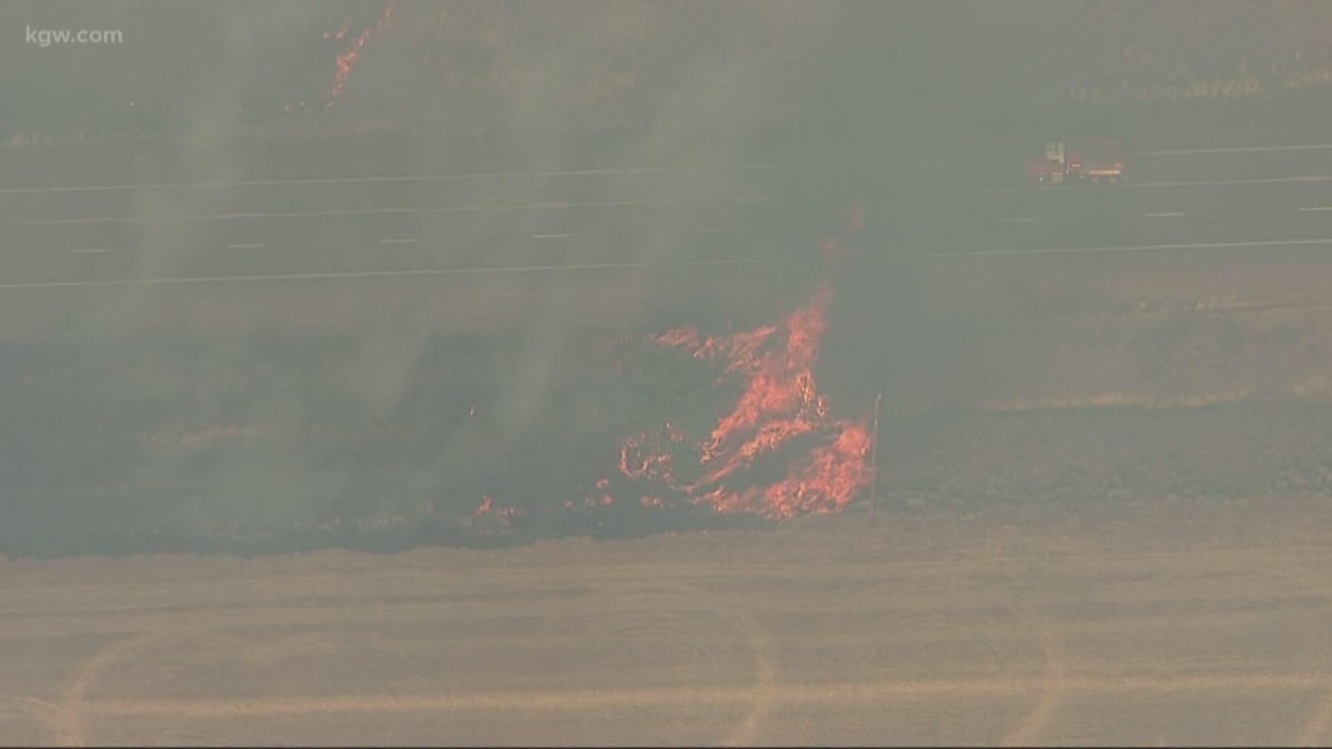 South Valley Fire burns 10K acres near Dufur