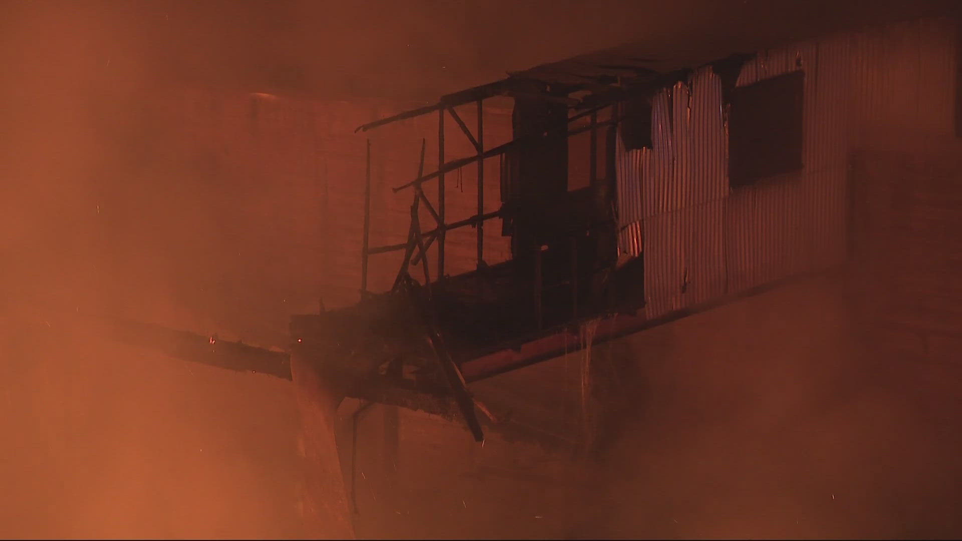 Former Blue Heron paper mill in Oregon City still smoldering after fire ...