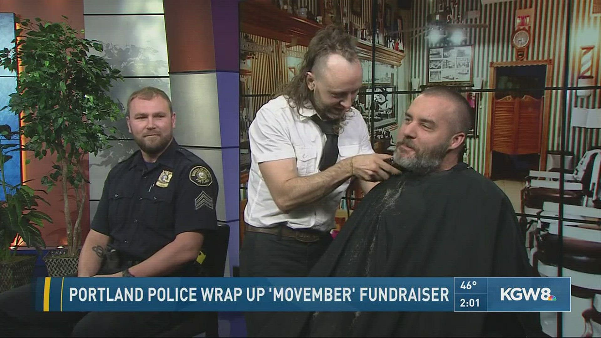 Portland Police wrap up 'Movember' fundraiser