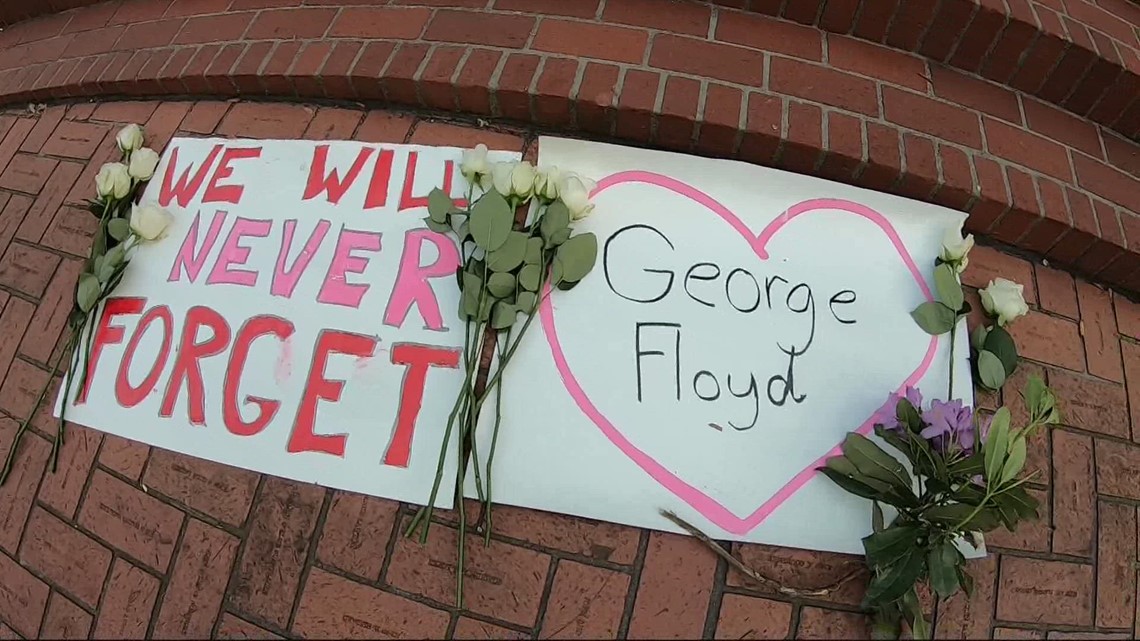 Portland activists mark two years since the murder of George Floyd