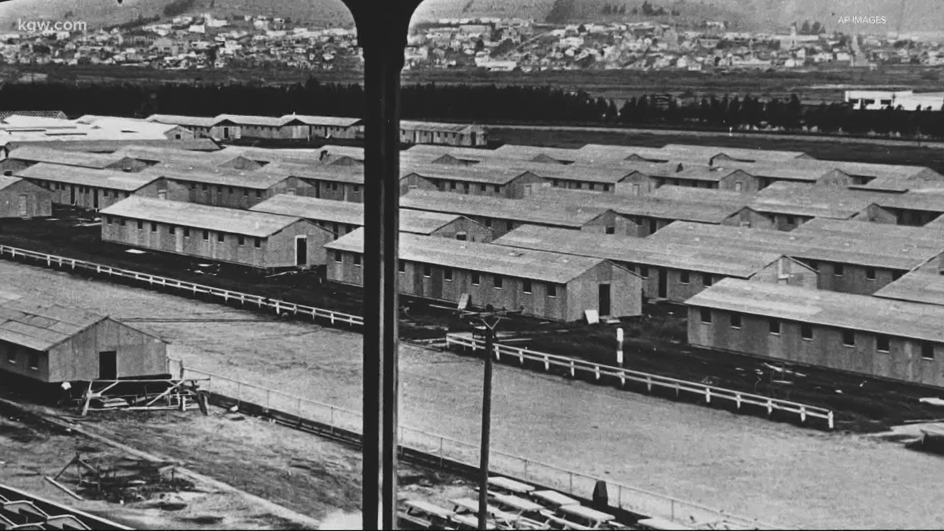 A reminder of a very dark, horrific piece of local history: the U.S. internment of Japanese Americans.