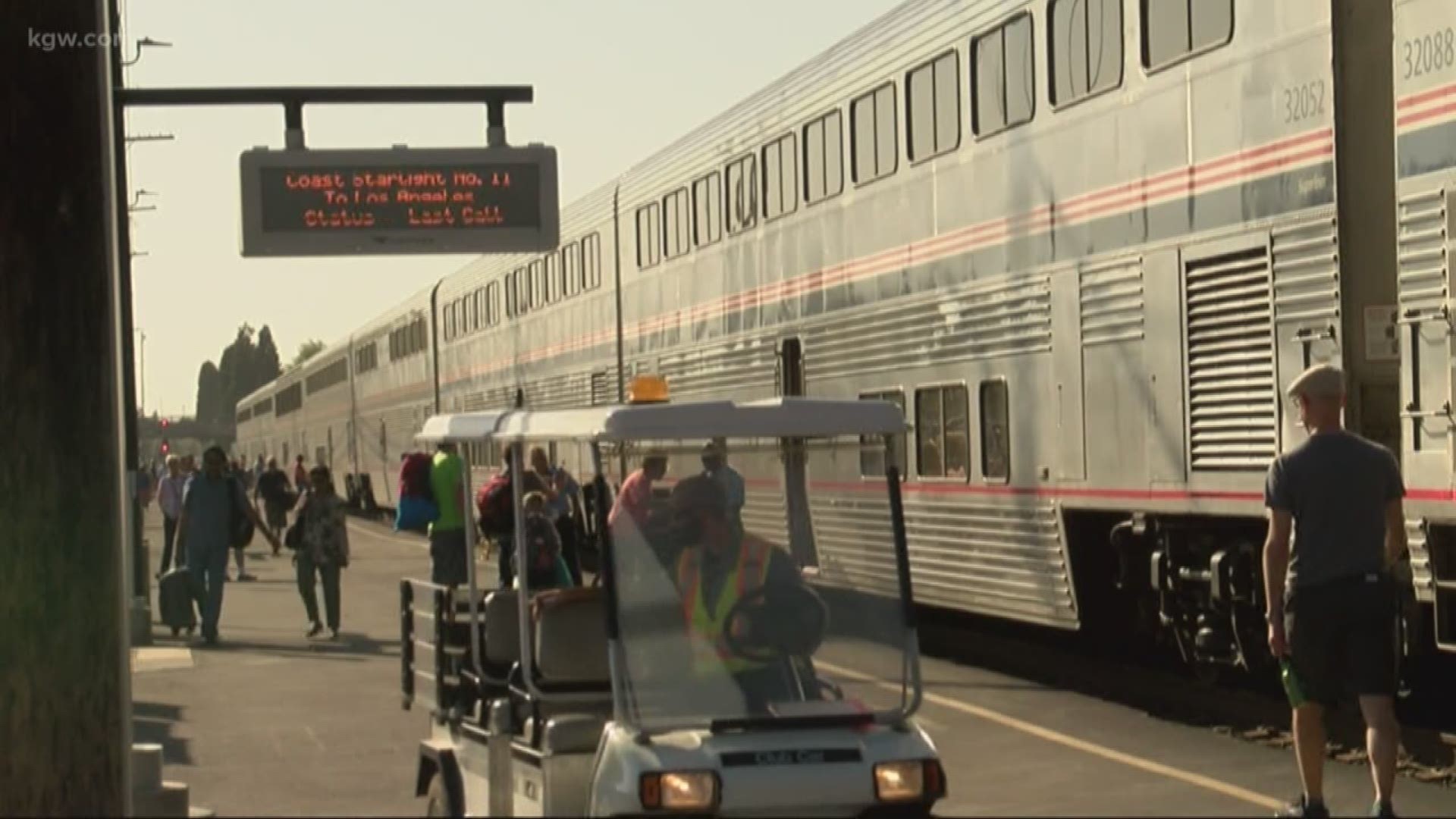 The Amtrak Coast Starlight loses $46 million a year and is on the Trump administration chopping block along with some other long-distance routes in the U.S.