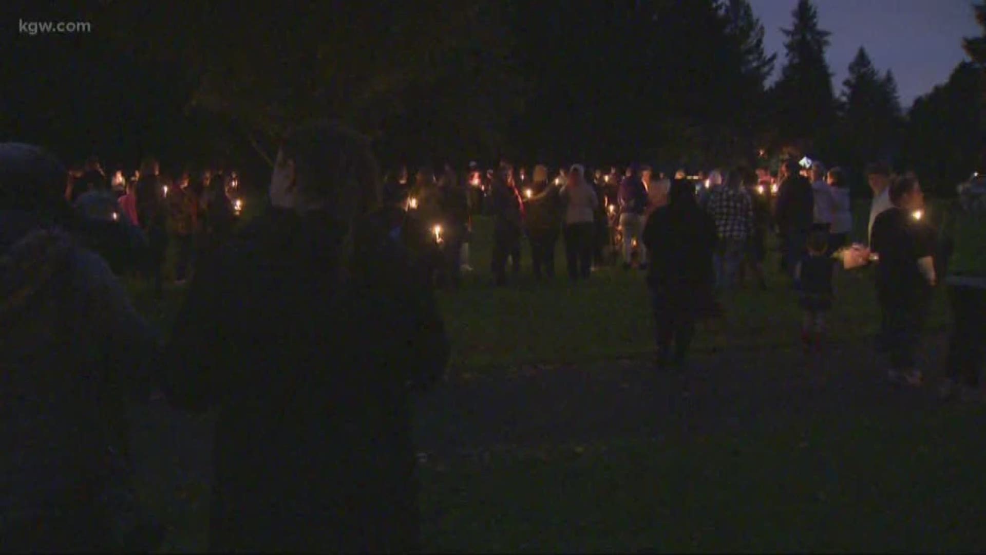 Family and friends gather to remember a 5-year-old Vancouver girl killed by her mother's boyfriend.