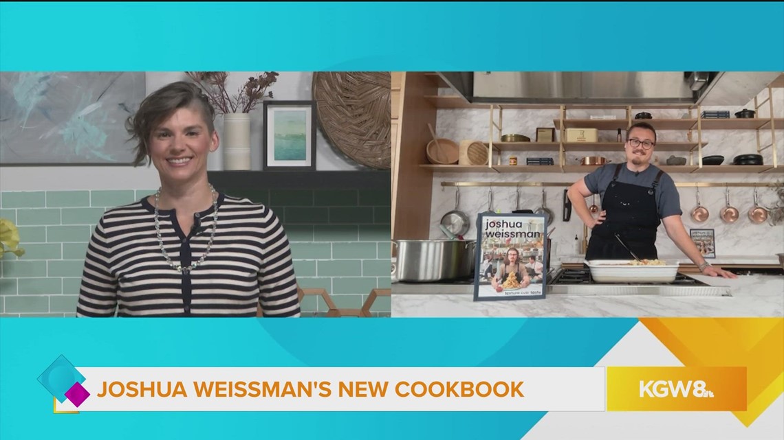 Joshua Weissman's new cookbook breaks recipes down by texture, not