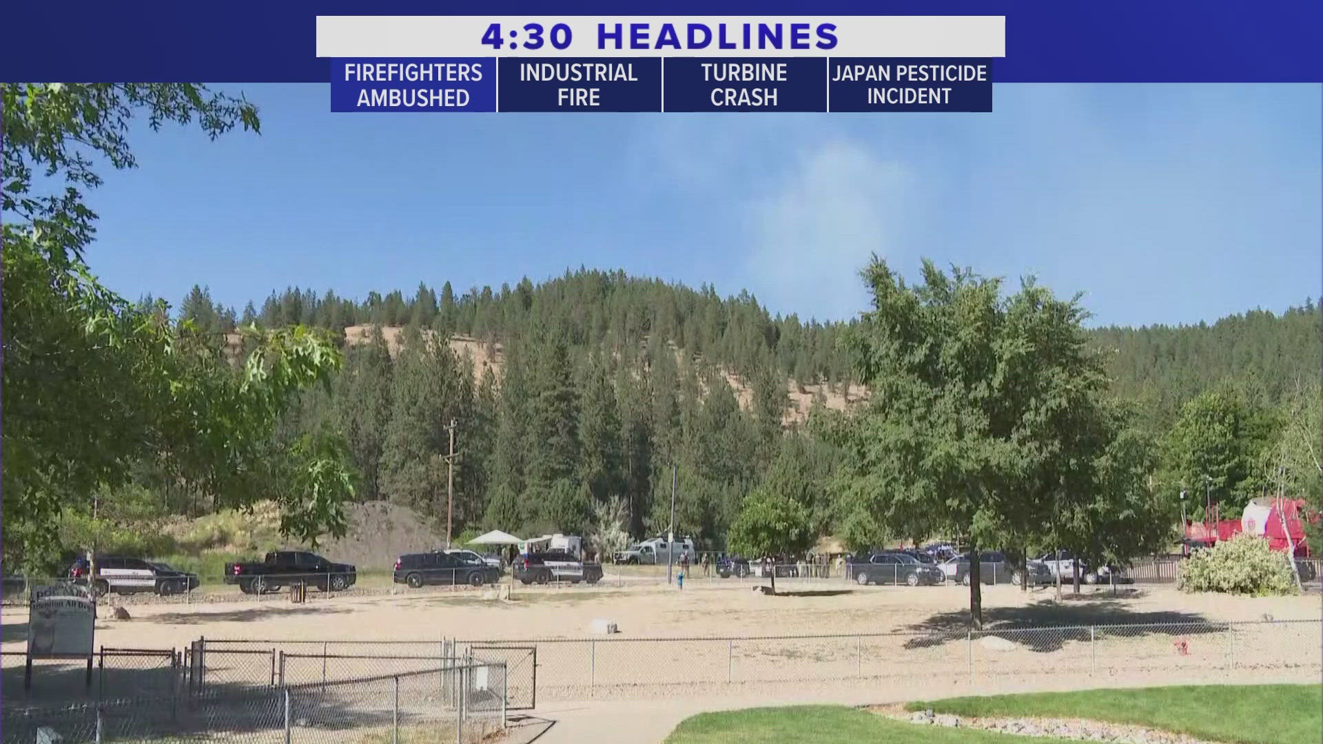 Ambush kills two Idaho firefighters; suspect opened fire after car ...