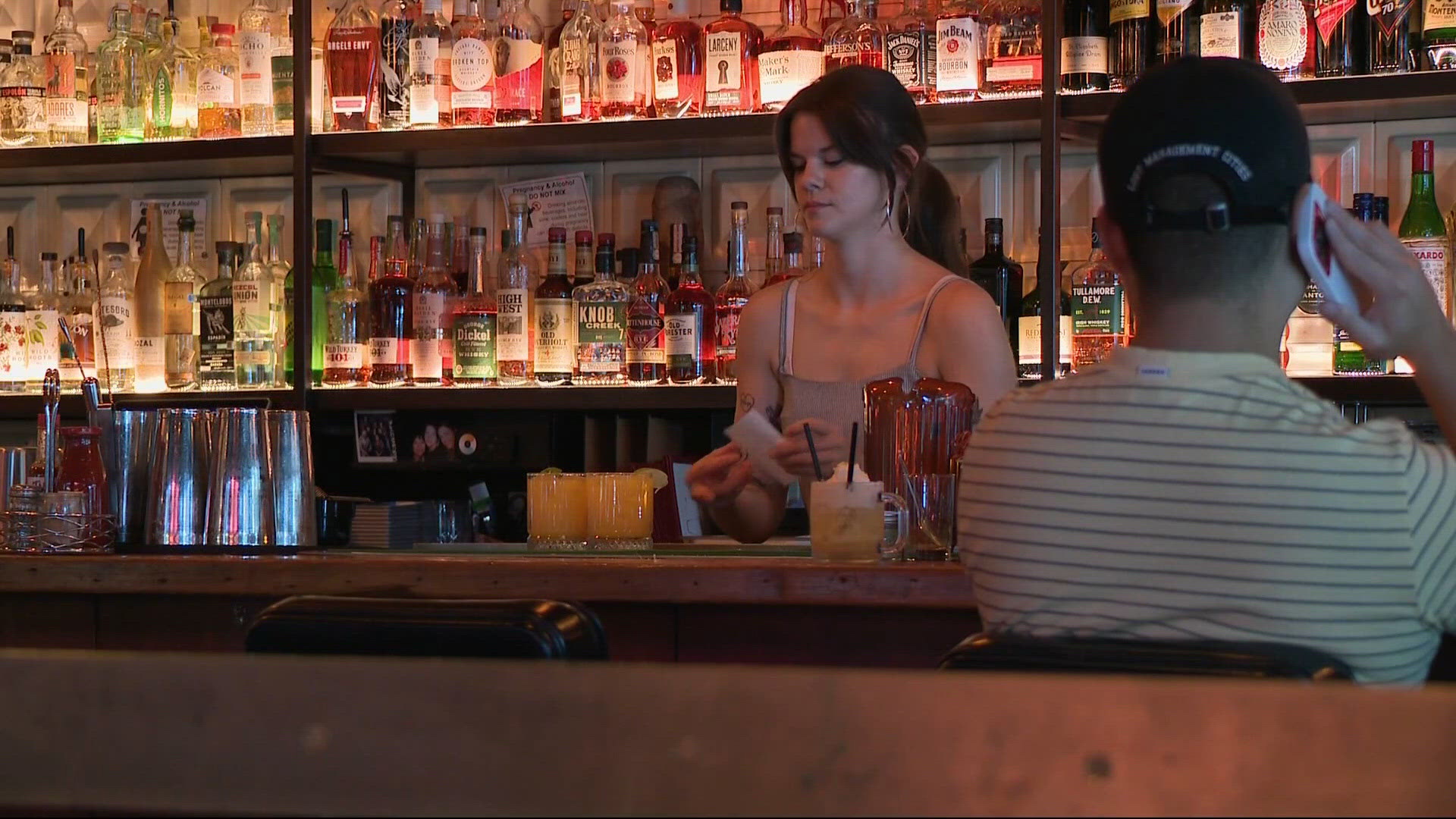 Alcohol sales decline as Portland bars embrace zero-proof drinks