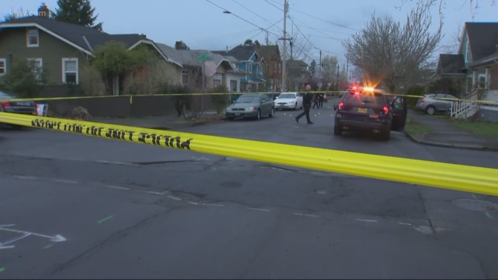 Police say several recent gang shootings were in response to a homicide last month.