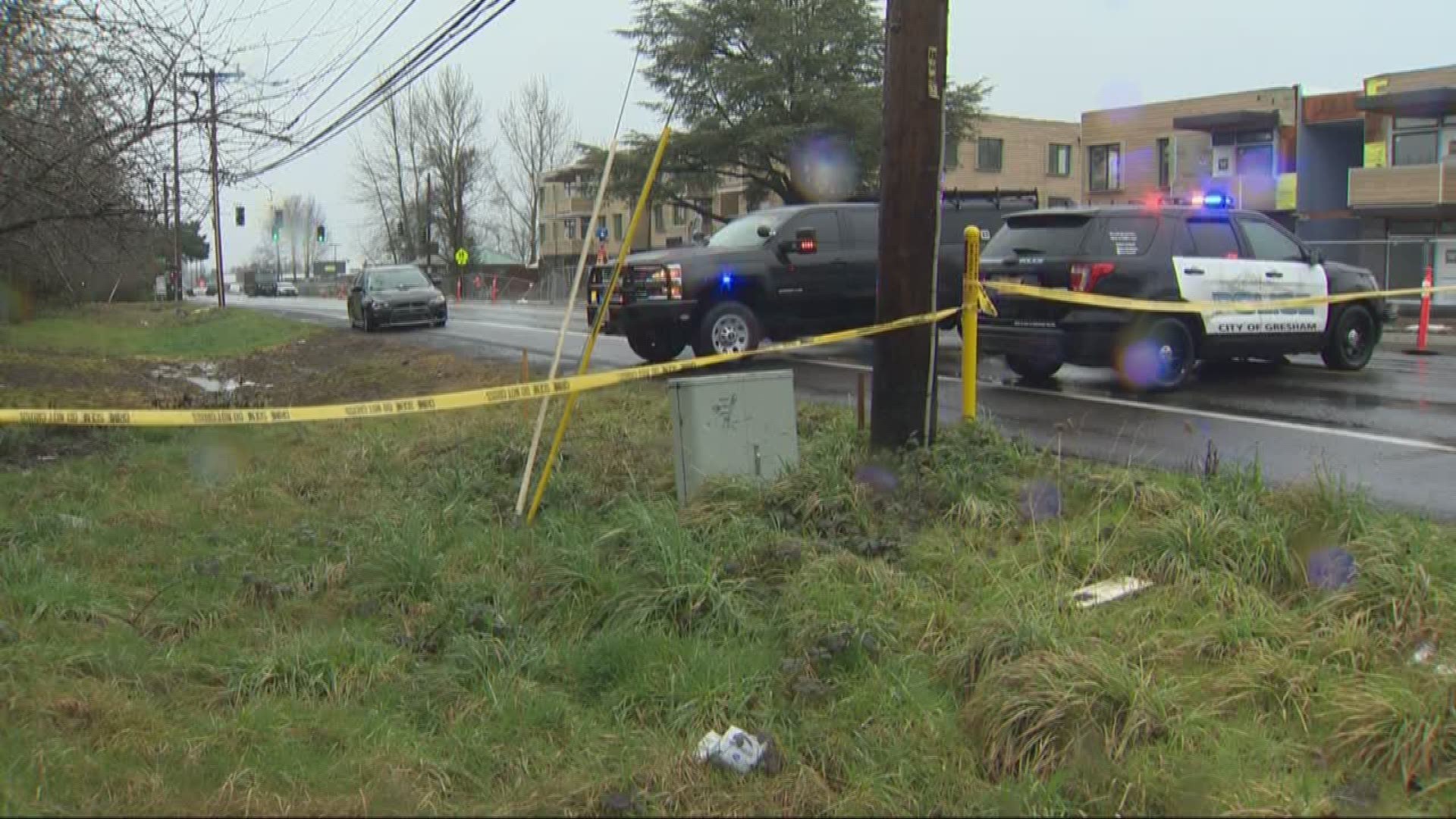 A middle school student walking legally in a crosswalk was struck and killed in Gresham.