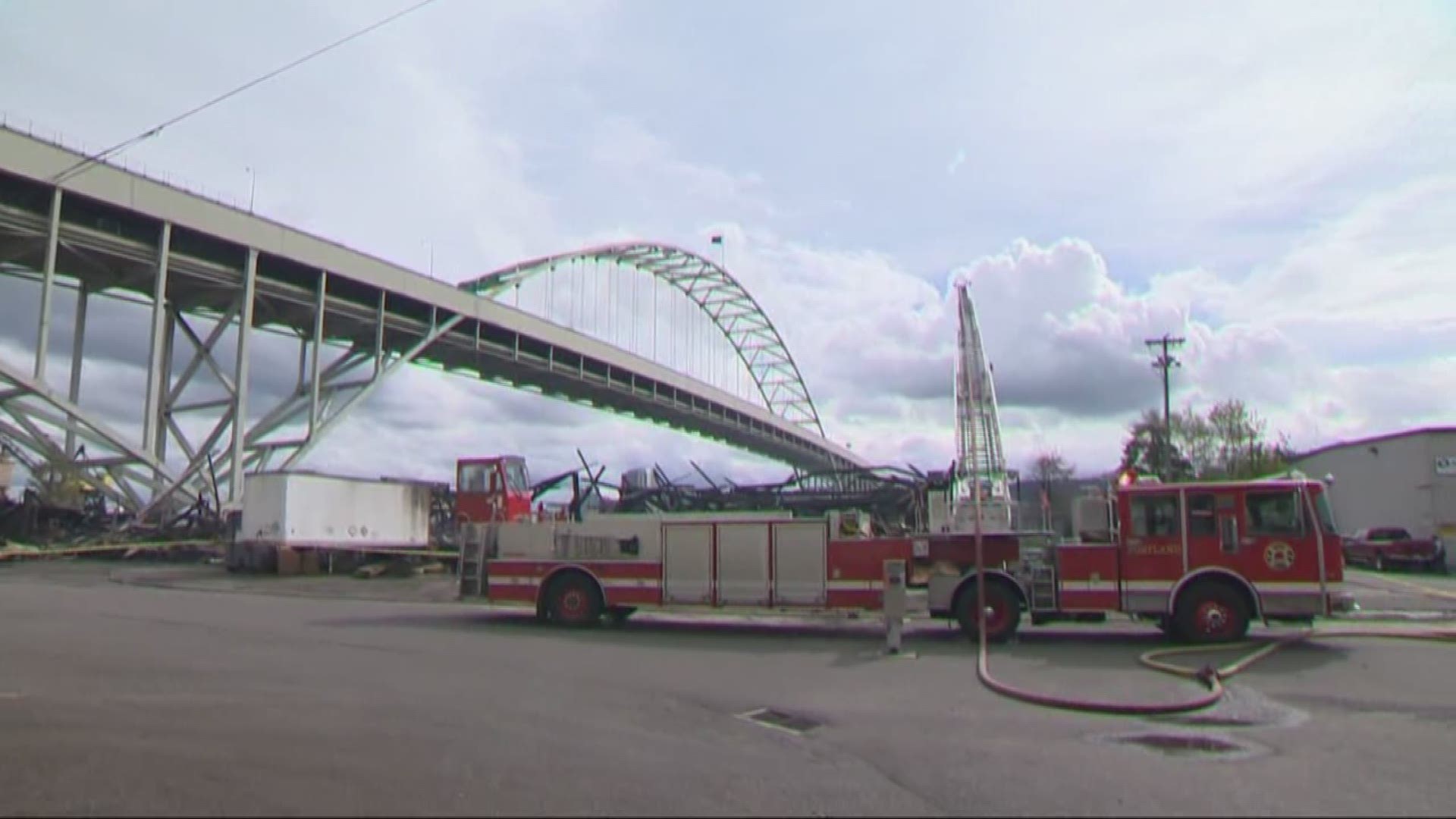 Crimestoppers issues reward in warehouse fire