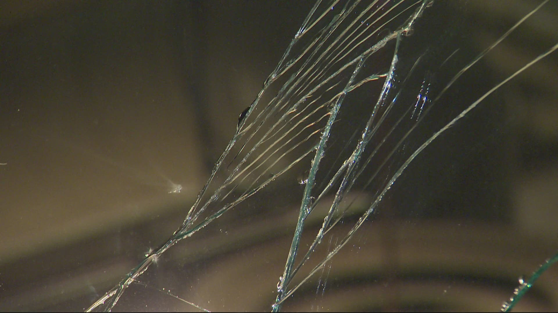 The riot was declared after people started smashing windows in Northwest Portland's Nob Hill neighborhood.
