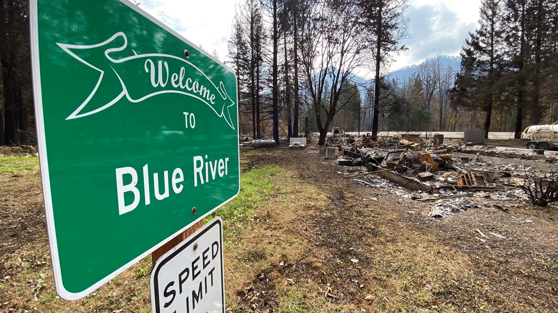 Home And Business Owners See Holiday Farm Fire Devastation Firsthand Kgw Com