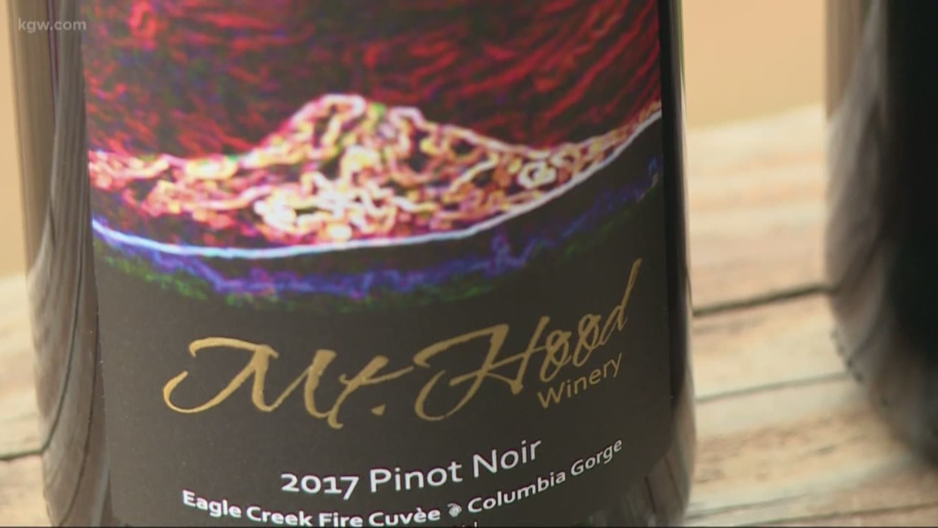 Wine made from grapes harvested after the Eagle Creek Fire is set to be released.