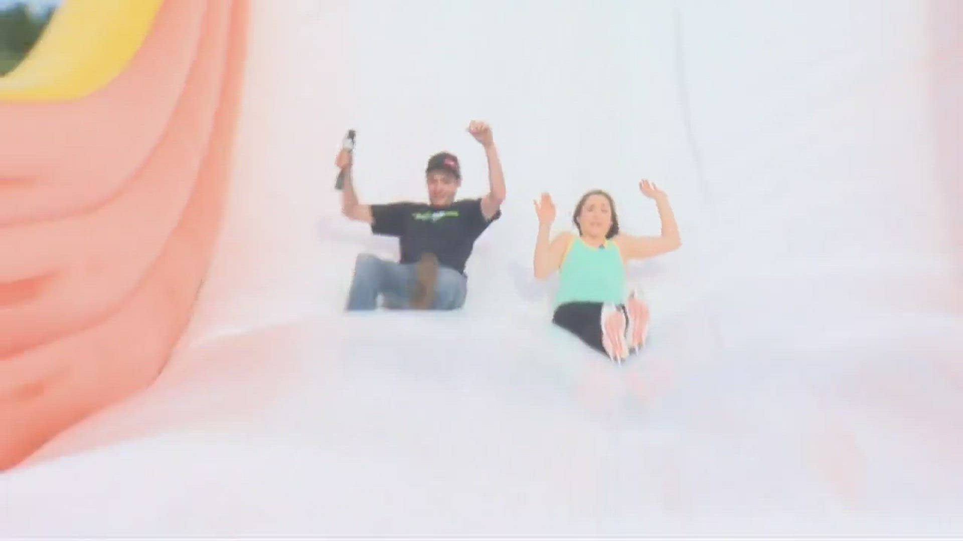 Get ready to bounce through The Great Inflatable Race