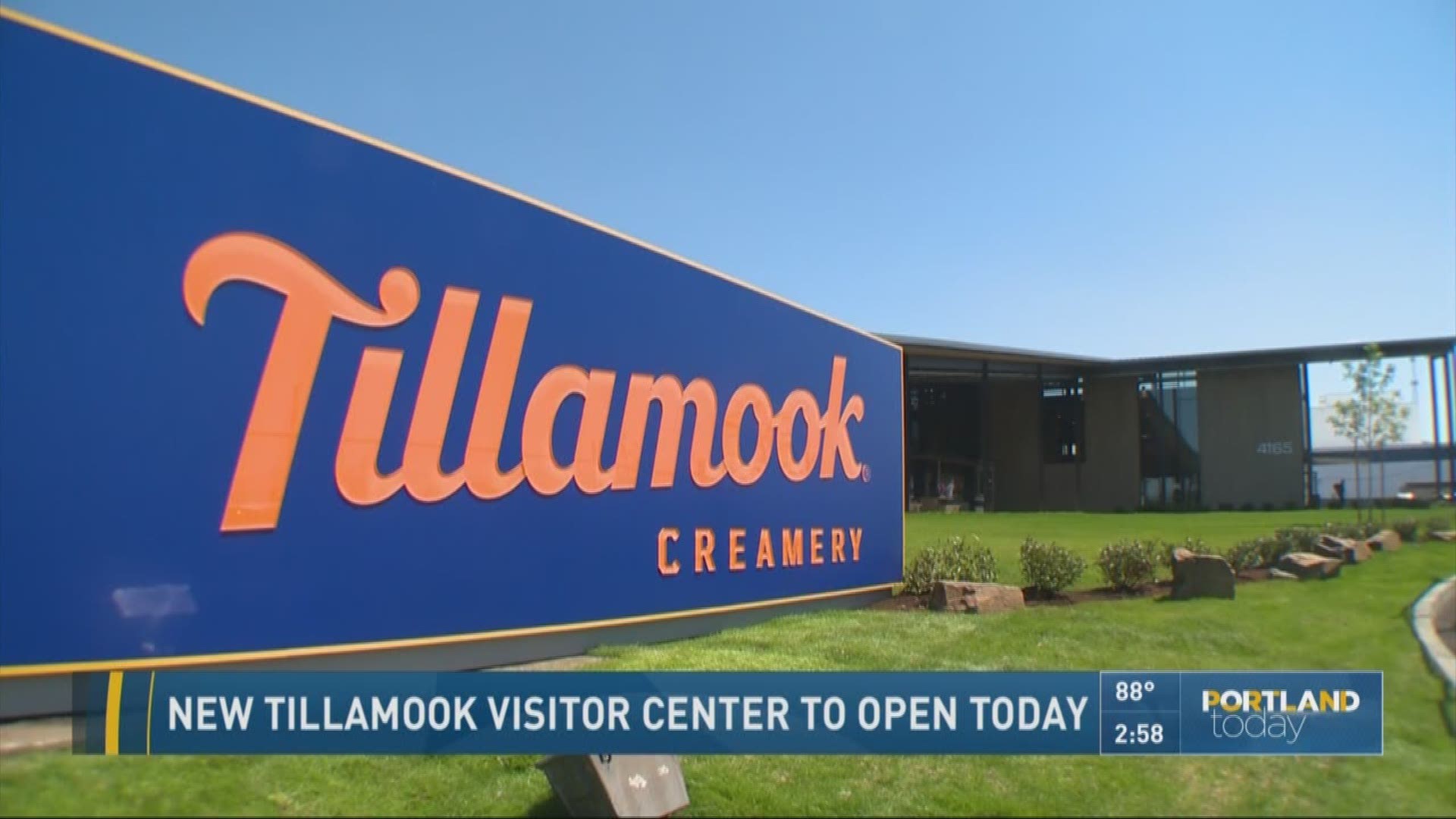 New Tillamook visitor center to open today