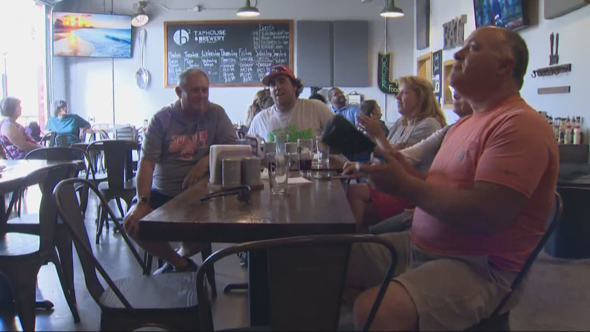 Fans host a watch party to celebrate the first Salem area baseball team to reach the Little League World Series.