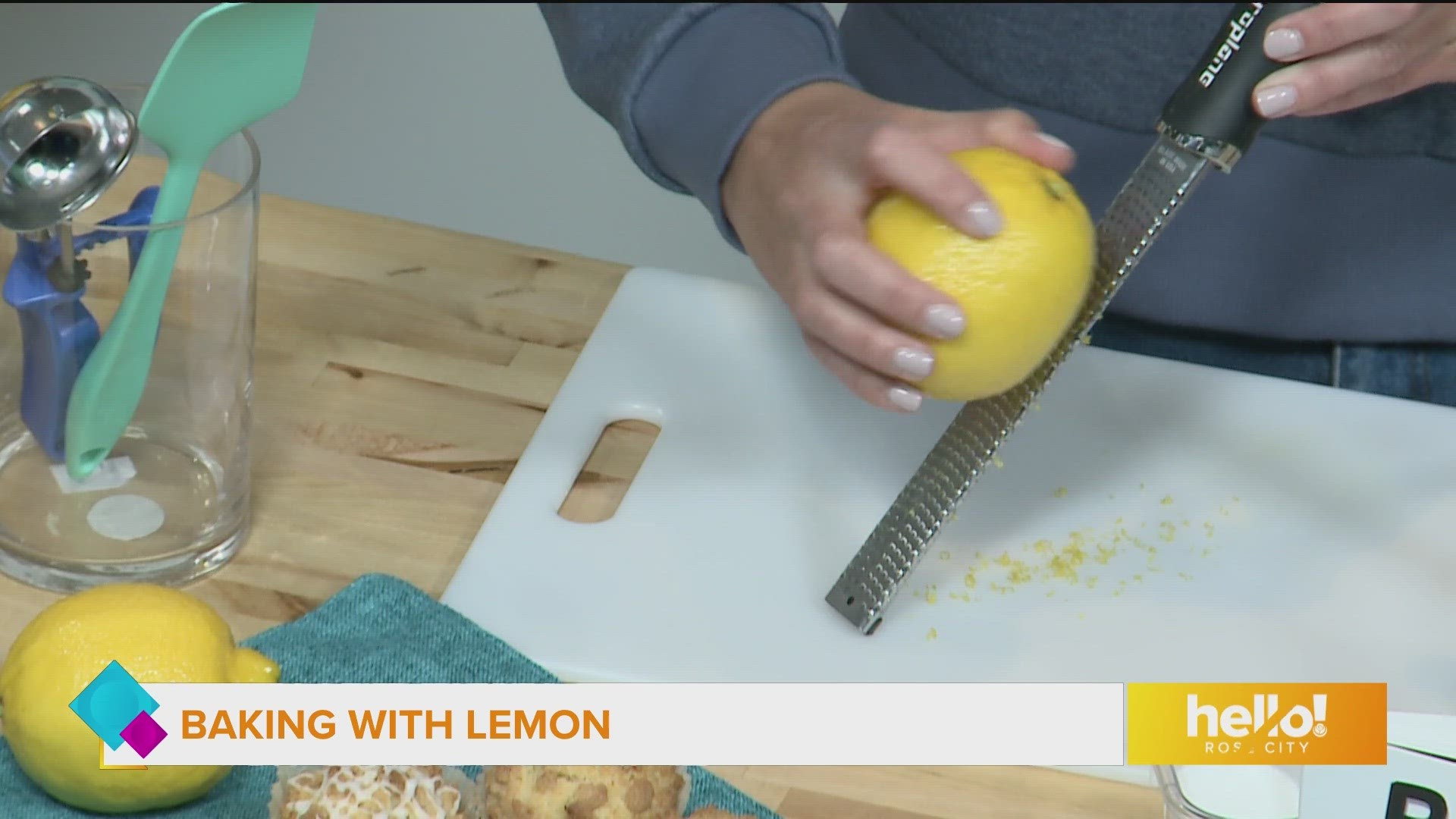 Baking expert Elizebett Eslinger shares how to add fresh lemon juice, zest and flavor to your spring sweets