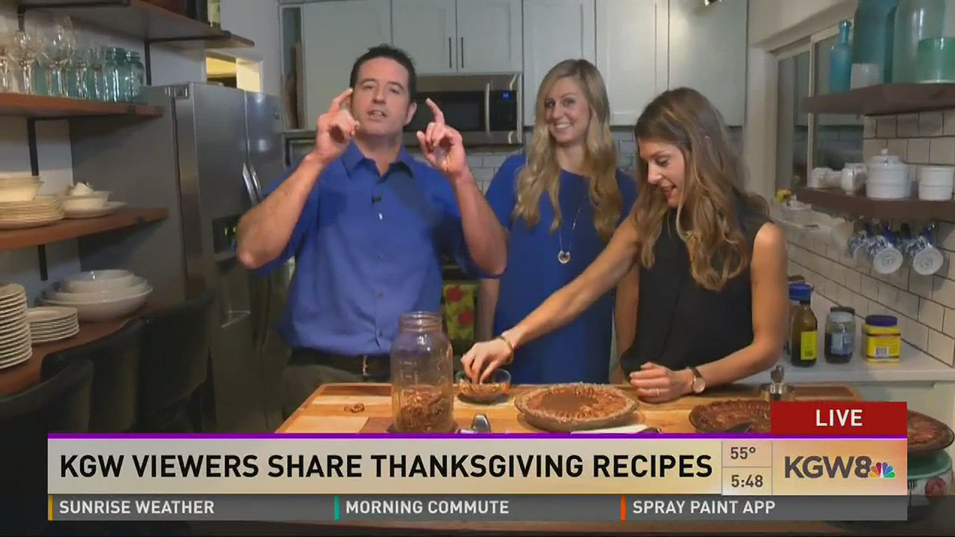 KGW viewers share Thanksgiving recipes Segment 1