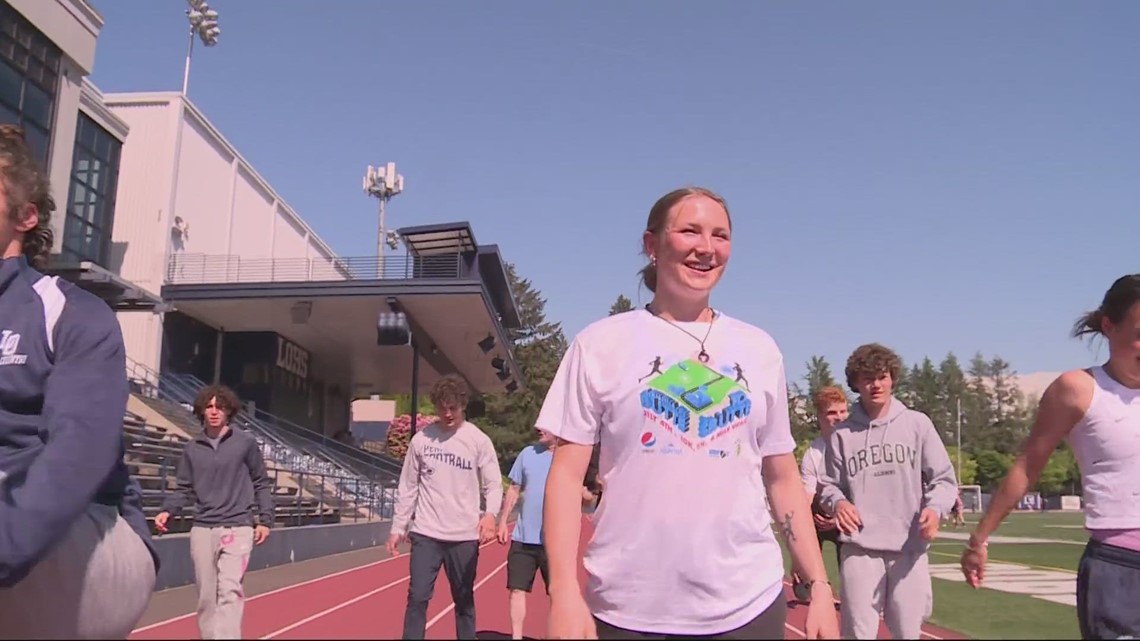 Lake Oswego's Mia Brahe-Pedersen makes history as first high school track  and field athlete to sign NIL deal with Nike 