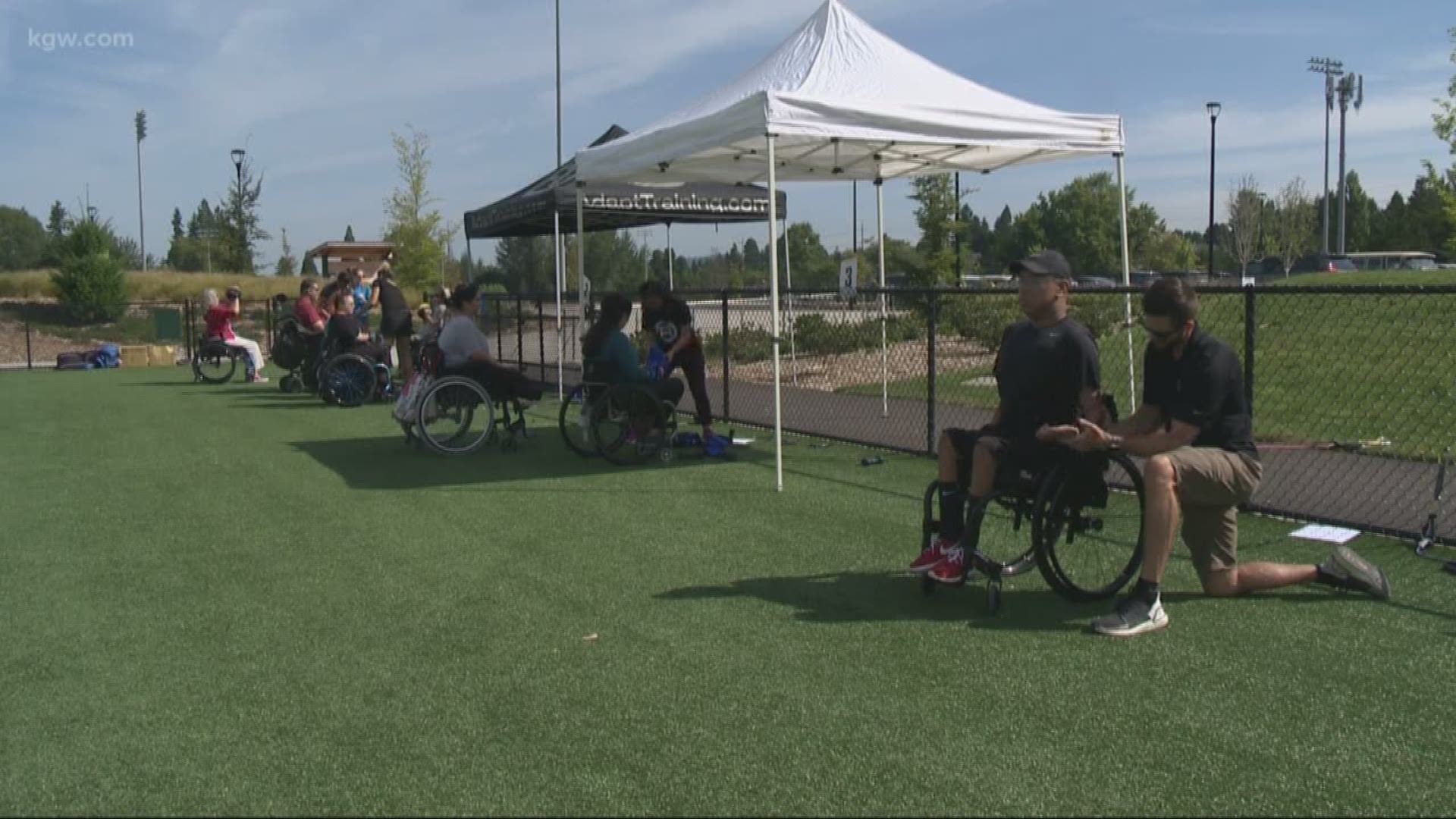 We take you to the ADAPT wheelchair fitness camp.