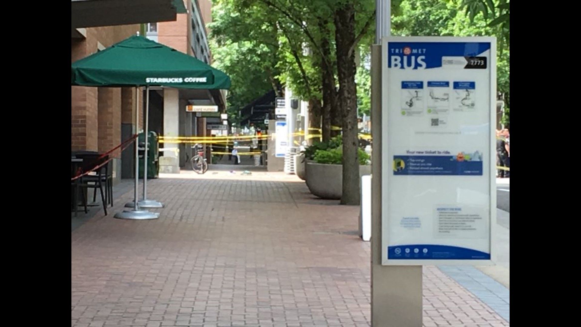 Photos: Hit-and-run in downtown Portland | kgw.com