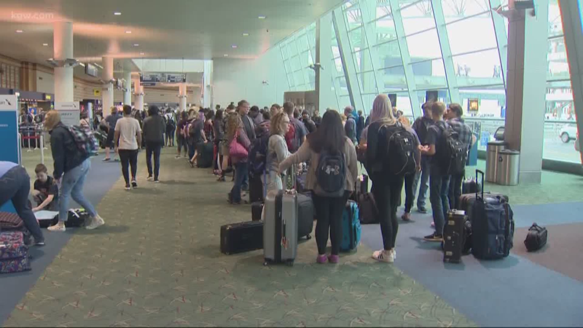 Spring break starts early at PDX