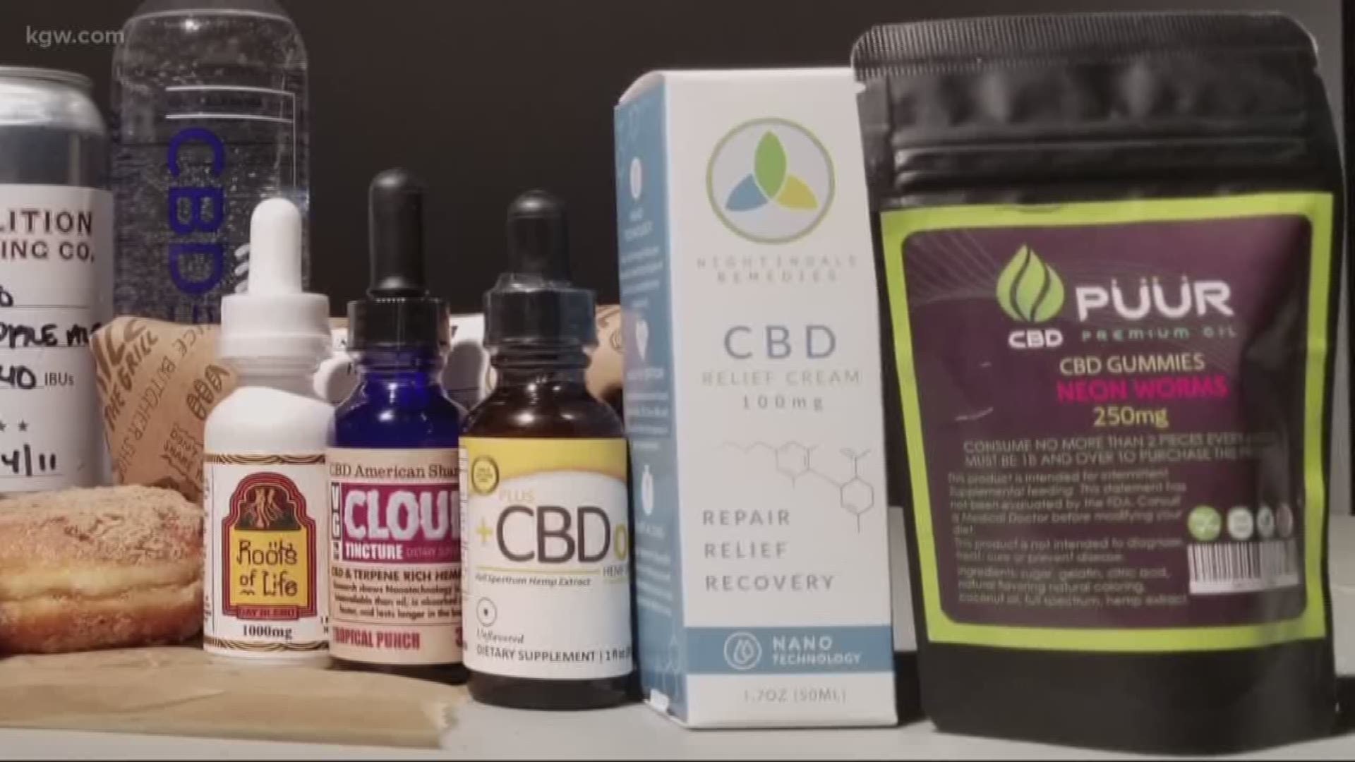 Is CBD allowed in food products in Washington?