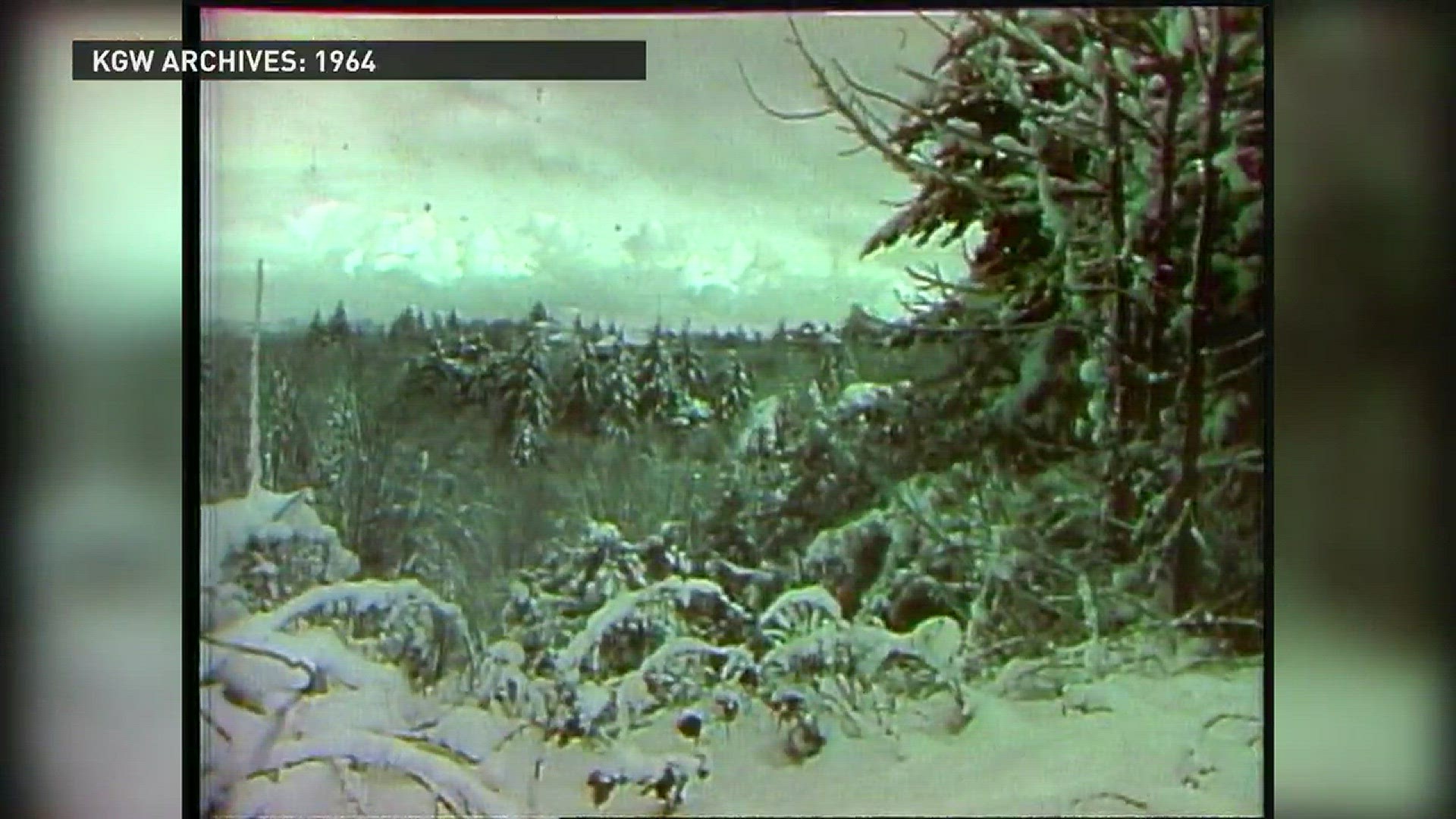 Archive 1964: KGW snow coverage