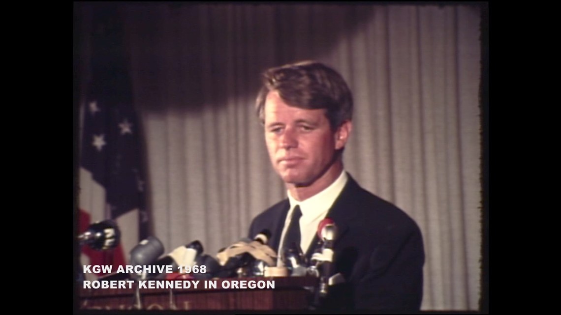 KGW Archives: Robert Kennedy Campaigns In Oregon In 1968 | Kgw.com