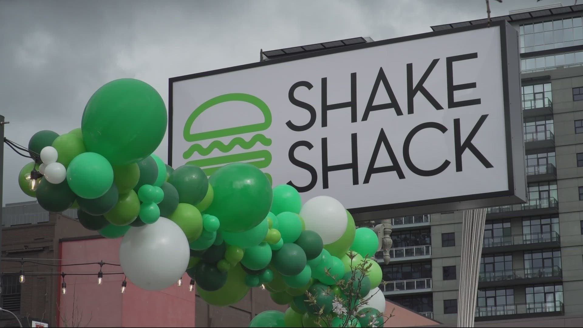 The restaurant on West Burnside is Oregon's second Shake Shack location. The chain opened its first spot in 2021 at Cedar Hills Crossing in Beaverton.