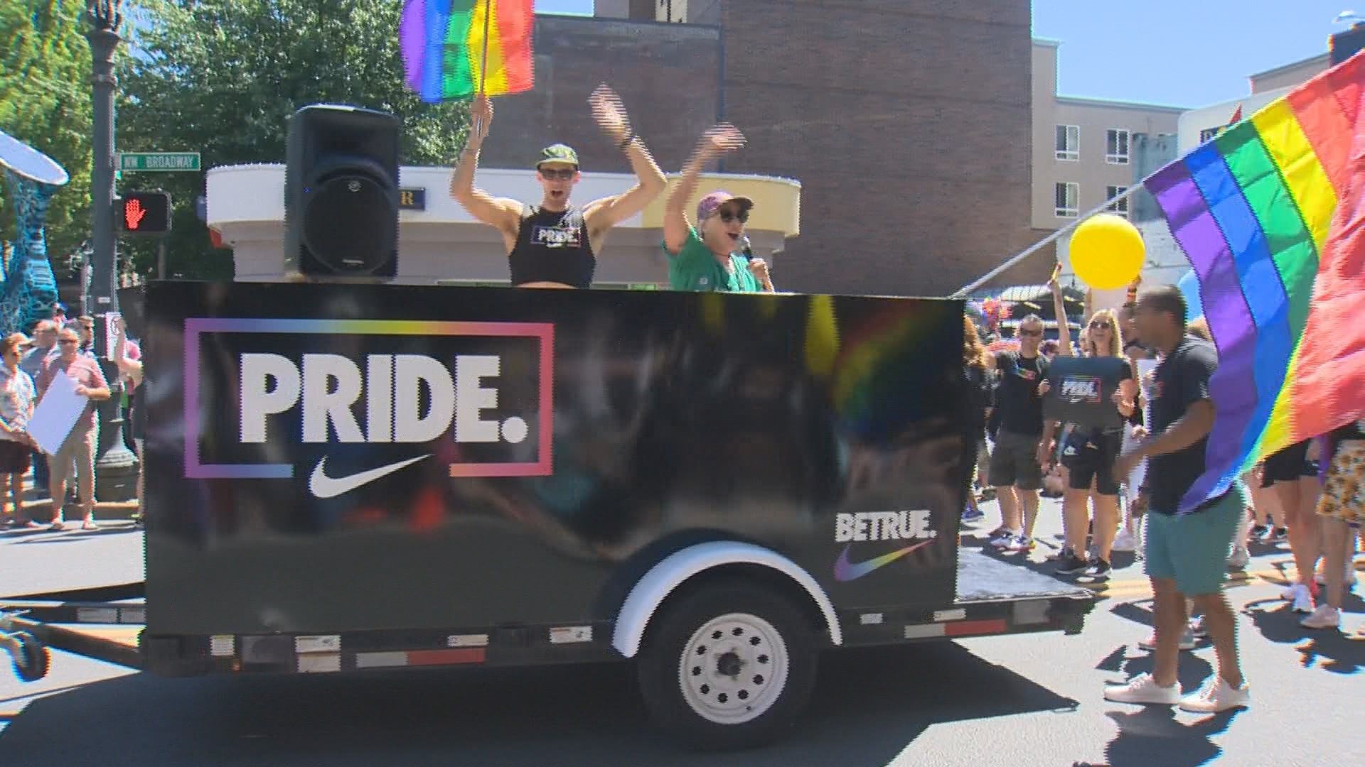 Photos and video Portland Pride Festival