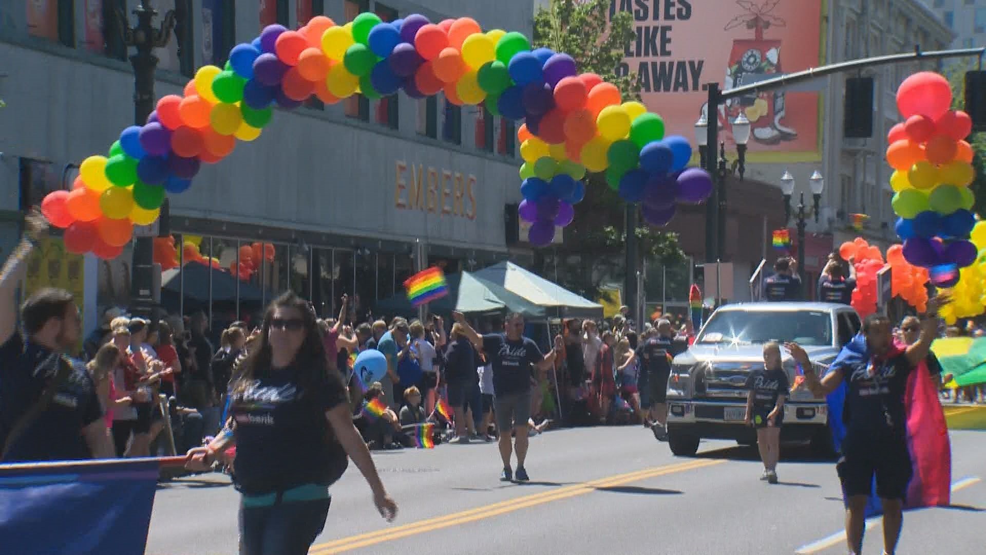 Photos and video Portland Pride Festival