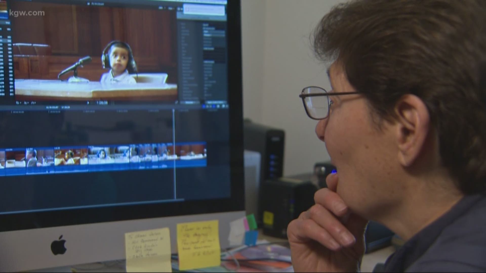 A Portland filmmaker is trying to raise awareness and money to help unaccompanied children forced to go through immigration court alone.