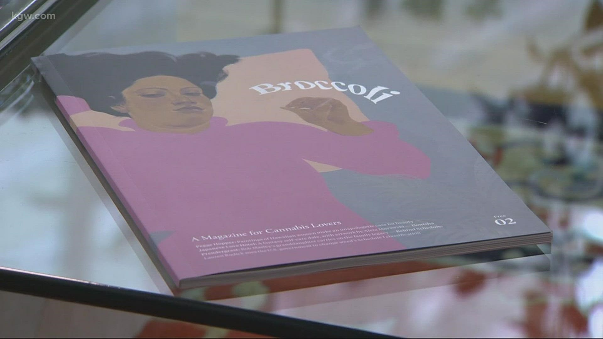 A new magazine about pot is aimed at women.