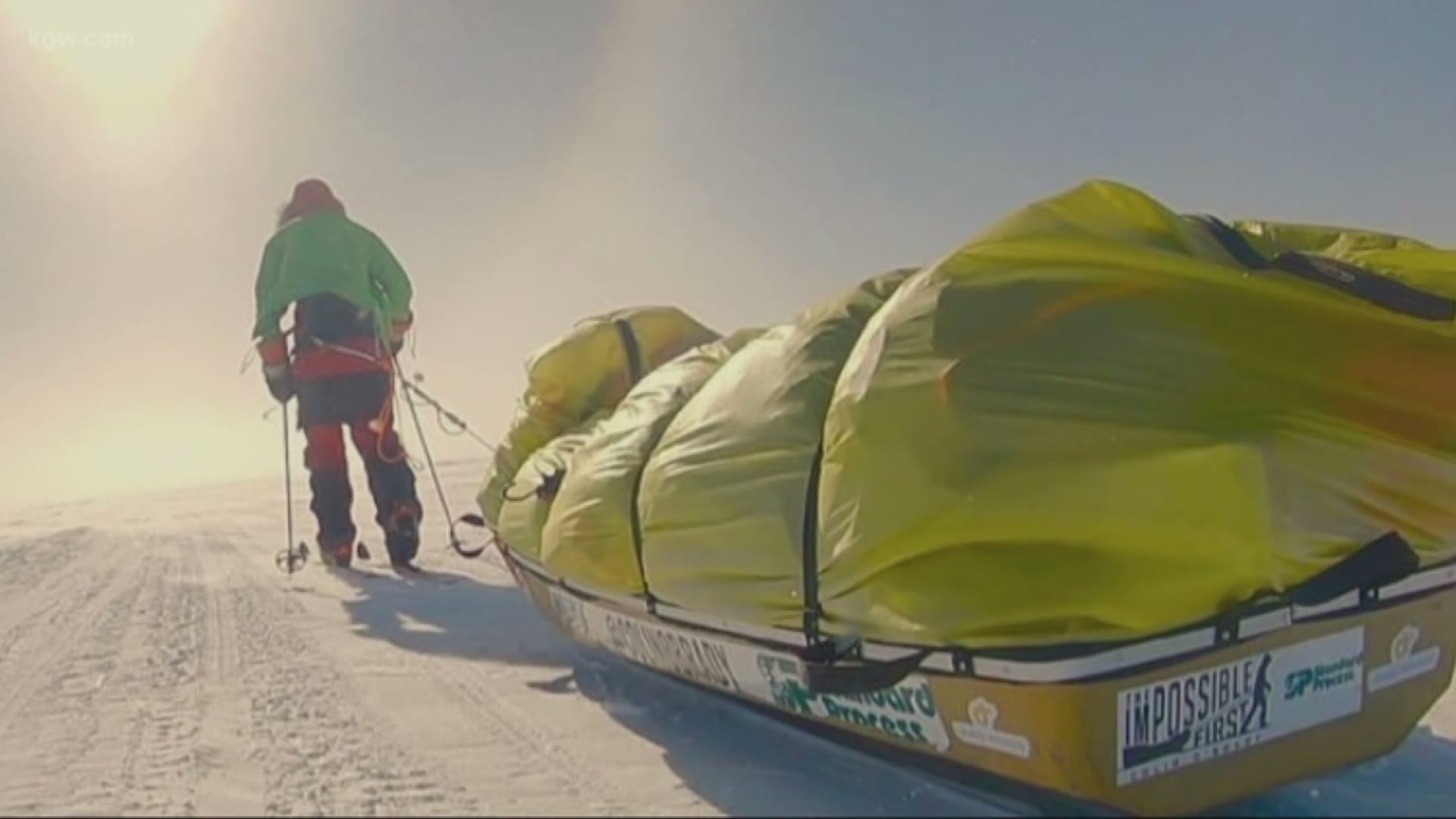 Praise is coming in for Portland’s Colin O’Brady after his trek across Antarctica.